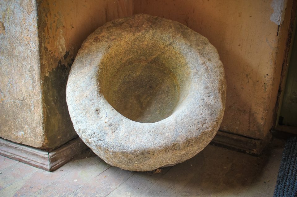 Bauska bowl-shaped stone