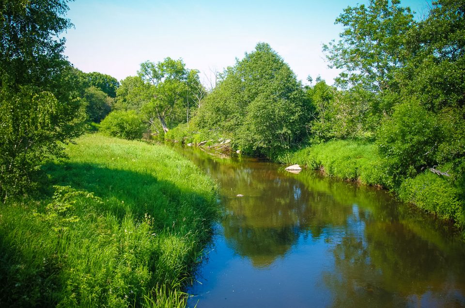 Svētupe River at the Svētciems